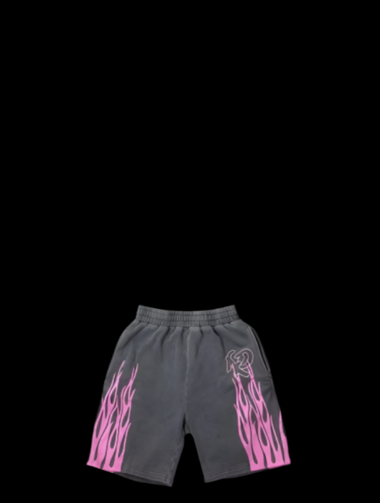 166 Racer Shorts (Smoke Rose)